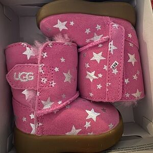 UGG Pink Star Boots for infants